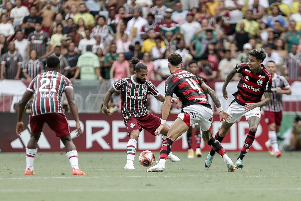 Flamengo x Fluminense FOTO: LUCAS MERÇON / FLUMINENSE F.C.