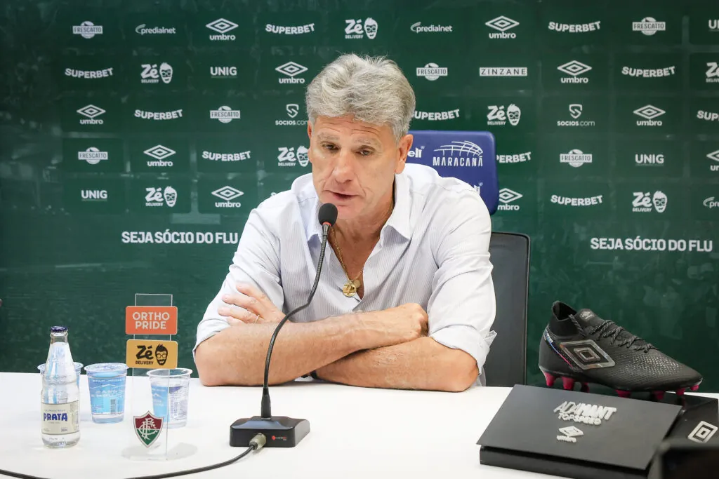Renato Gaúcho, técnico do Fluminense